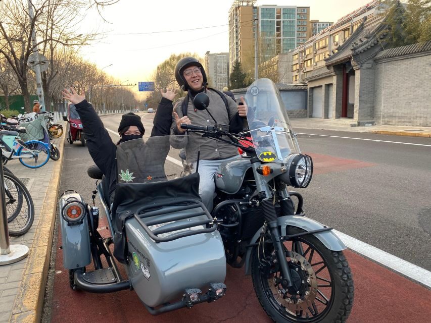 Beijing: 4 hours Discover City by Sidecar - A sidecar is the smartest way to see Old Beijing’s central axis