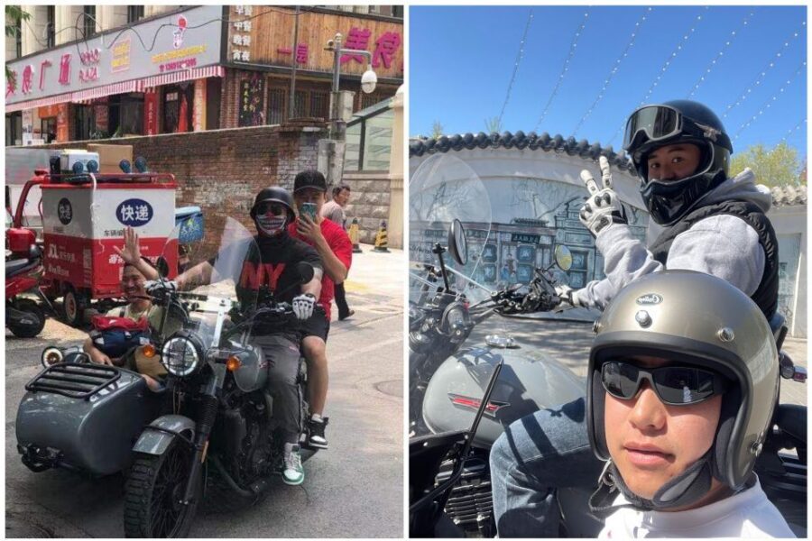 Beijing: 4 hours Discover City by Sidecar - Yongdingmen break: coffee, tea, snacks, and the south-leaning transition