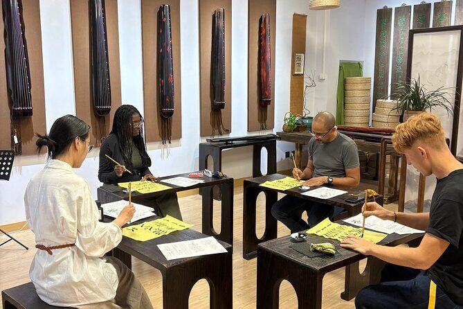 Beijing Culture: Tea Ceremony, Heritage Instrument & Calligraphy - Calligraphy workshop: writing Chinese characters with meaning