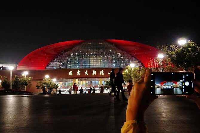 Beijing: Private Layover Tour with Optional Duration - The National Center for the Performing Arts: the Egg Building after dark