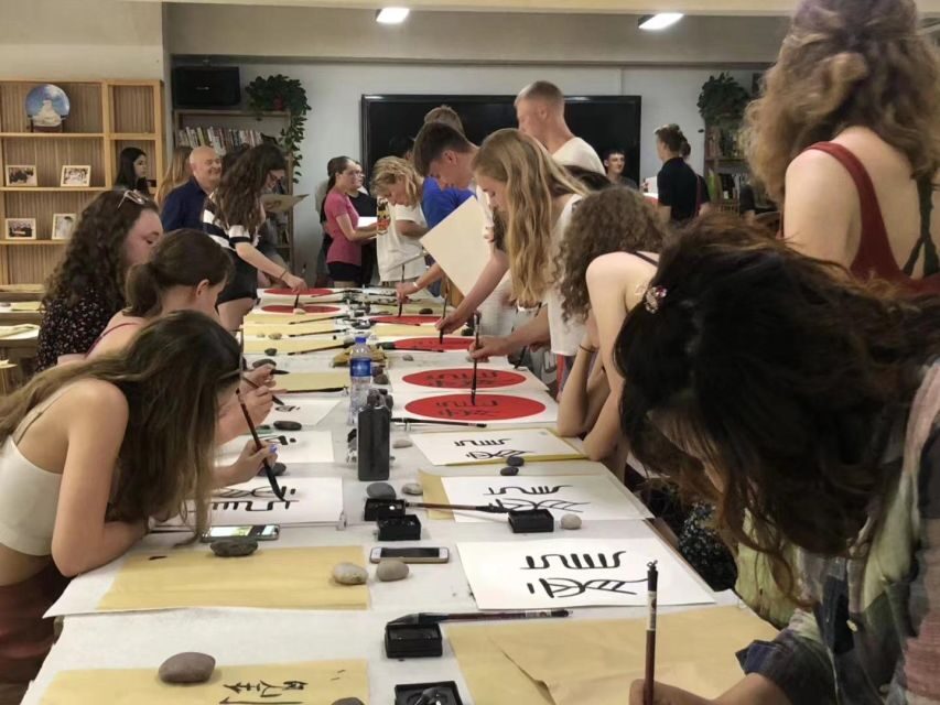 Beijing Wangfujing Calligraphy Class Nearby Forbidden City - The lesson itself: strokes, brush handling, and posture that make characters look right