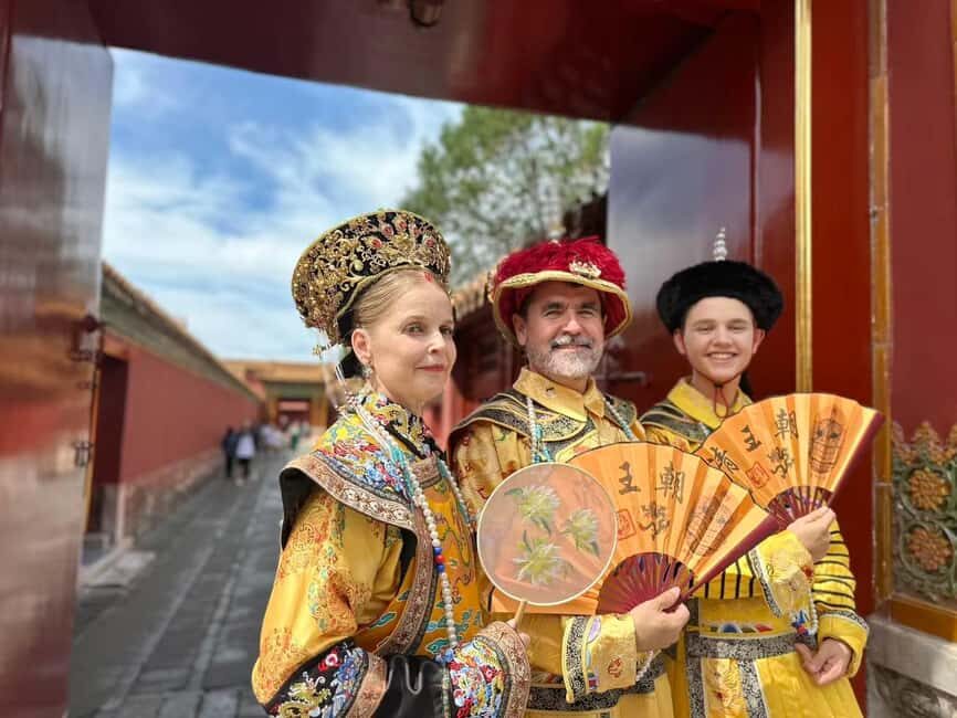 Beijing:Forbidden City Tour w/Traditional Costume Experience - The costume experience: Hanfu and Imperial Robes, plus real logistics