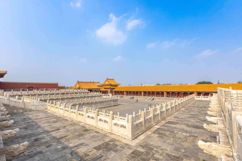 Forbidden City Of Beijing Tickets Booking And Other Option - Getting to the South Gate: the 8-minute walk and passport scan