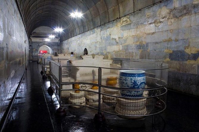 Half Day Tour to Ming Tombs Underground Palace and Sacred Path from Beijing - Dingling Underground Palace: five stone chambers, 27 meters below