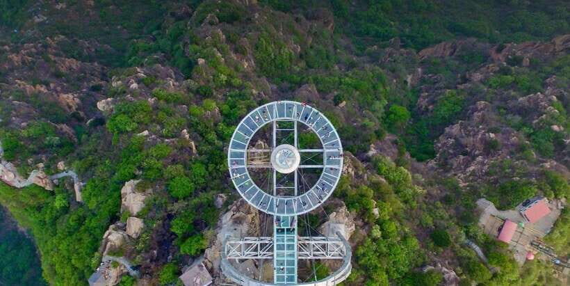 Private Shilinxia Cantilever Viewing Platform Transfer/Tour - Cable Car Up and the Walk That Makes the View Land