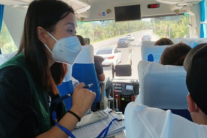 Return Bus to Badaling Great Wall - Returning to Beijing: rest area timing and an Olympic-site pass