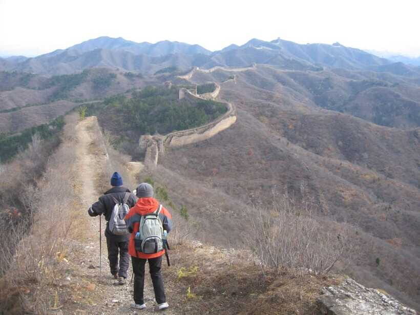 Self-guided challenging hiking from Jinshanling to Gubeikou - Back to the Wall at Gubeikou: 24-Eye watchtower, Tiger Hill, and the Dragon Hill finish