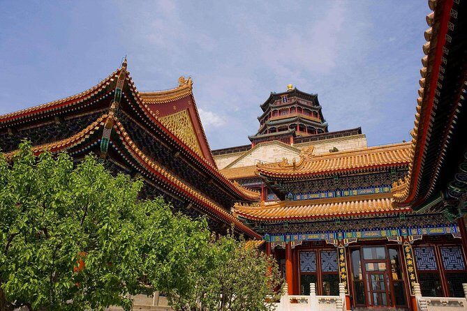Small Group Beijing Temple of heaven and Summer Palace with Pearl market - Summer Palace time: East Palace Gate entry and courtyard views